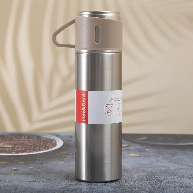 500ml Stainless Steel Vacuum Insulated Thermos Gift Set