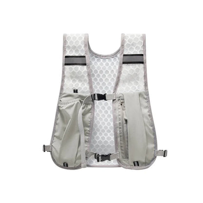 Lightweight Reflective Running Hydration Vest with Phone Pocket