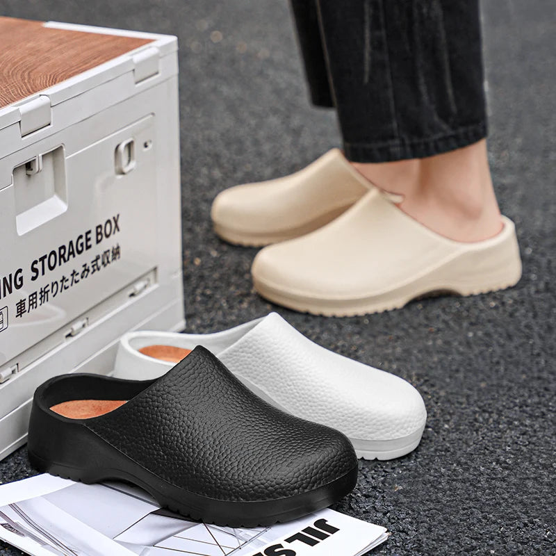Unisex Waterproof Garden Clogs Non Slip Work & Fishing Shoes
