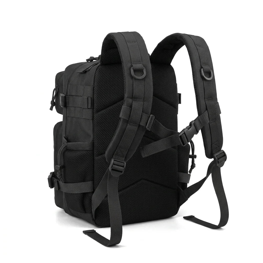 26L MOLLE Tactical Hiking Backpack with Dual Bottle Holders