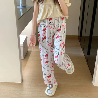 Hello Kitty Y2K 3D Anime Pajama Pants