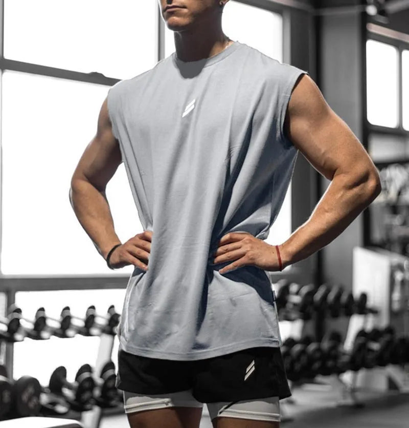 Men's Quick Dry Breathable Sleeveless Workout Tank Top