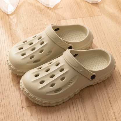 Unisex Closed Toe EVA Beach Sandals Thick Sole Non Slip Summer Shoes