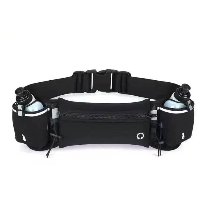 HOMEFISH Running Waist Pack with Phone and Water Bottle Pockets