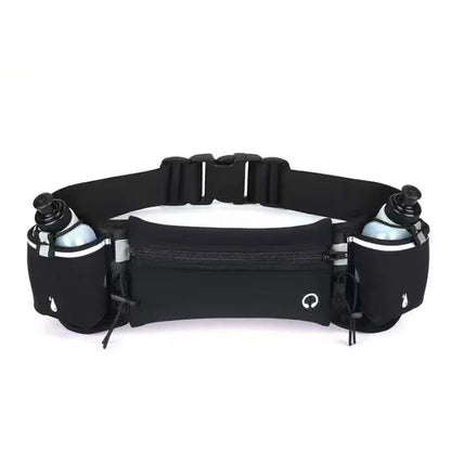HOMEFISH Running Waist Pack with Phone and Water Bottle Pockets