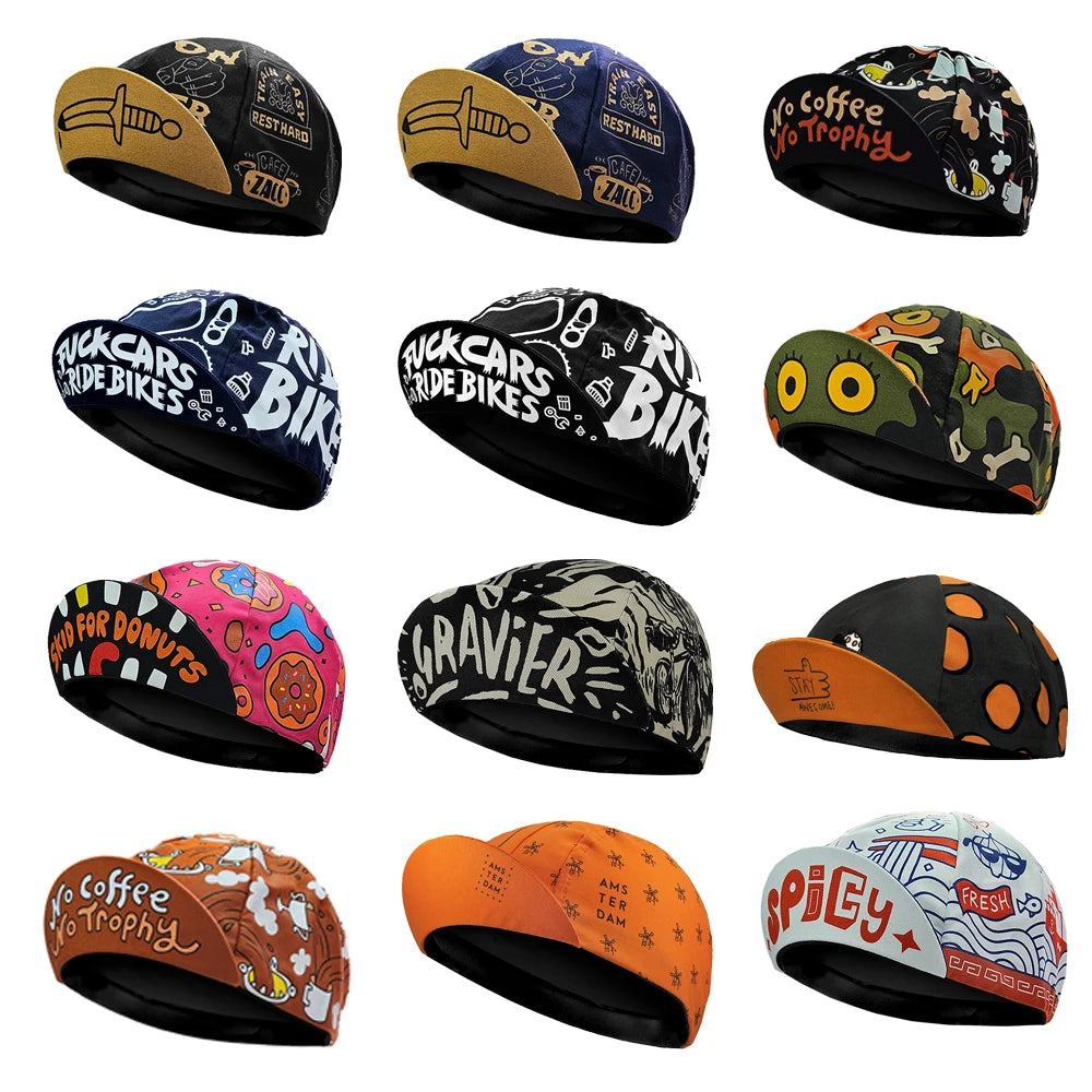Unisex Breathable Quick Dry Cycling Sports Cap