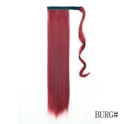 Long Straight Wrap Around Ponytail Hair Extension