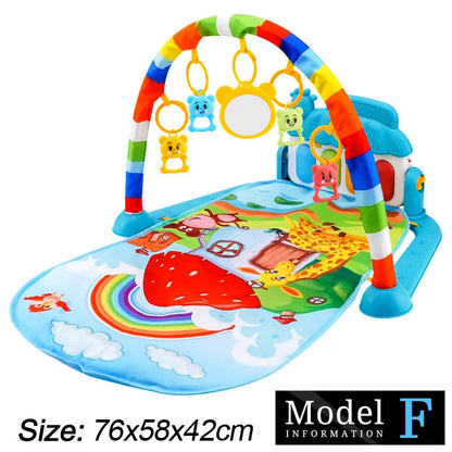 Baby Musical Piano Activity Gym Play Mat
