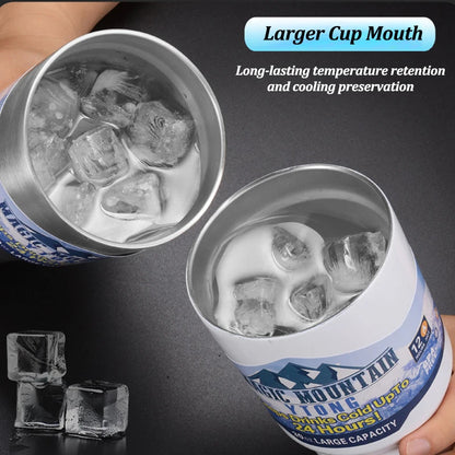 Stainless Steel Vacuum Insulated Tumbler with Straw