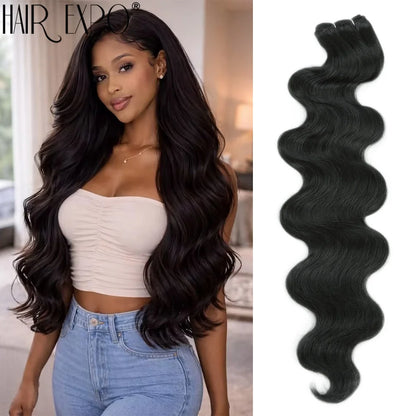 Women's 24 Inch Piano Blonde Body Wave Hair Extensions