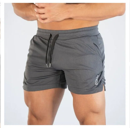 Men's Breathable Mesh Fitness Running Shorts