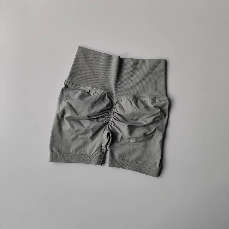 Women's High Waist Breathable Butt Lift Yoga Shorts