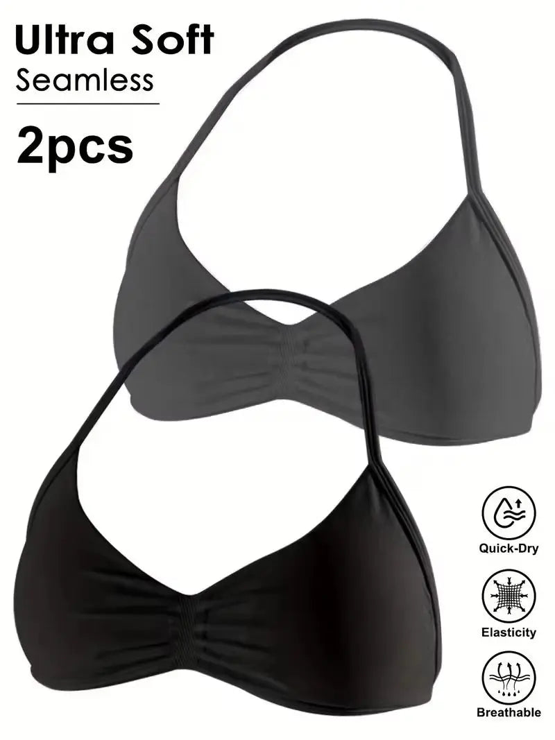 Women's High Support Lace Up Sports Bra
