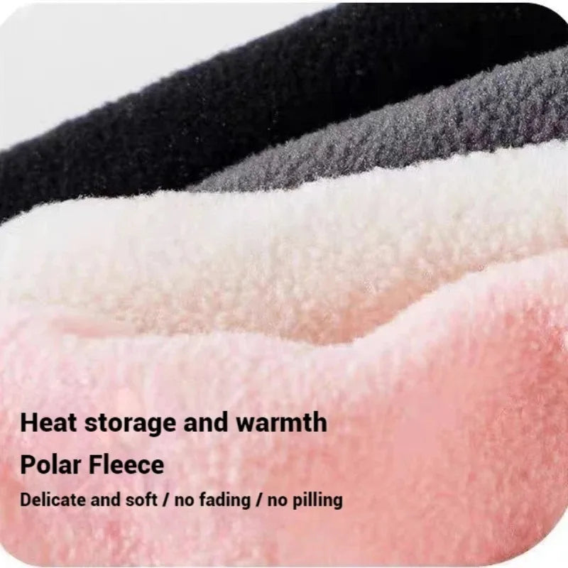 Unisex 3 in 1 Windproof Balaclava Hat with Neck Warmer