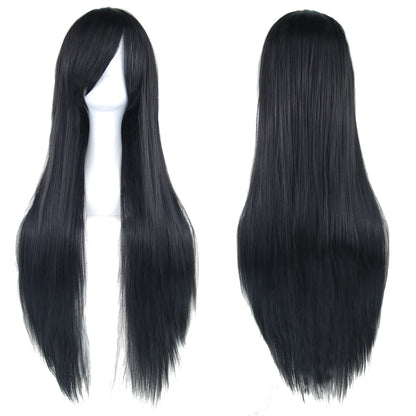 Soowee 80cm Long Synthetic Straight Cosplay Wig