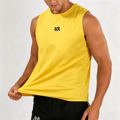 Men's Mesh Bodybuilding Stringer Tank Top