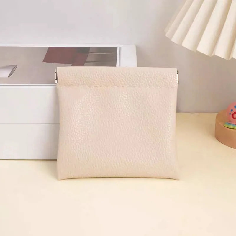 Self Closing PU Leather Long Wallet and Passport Holder