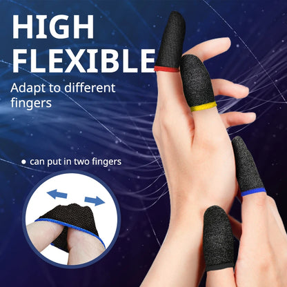 20 or 40 Pack Anti Sweat Gaming Finger Sleeves