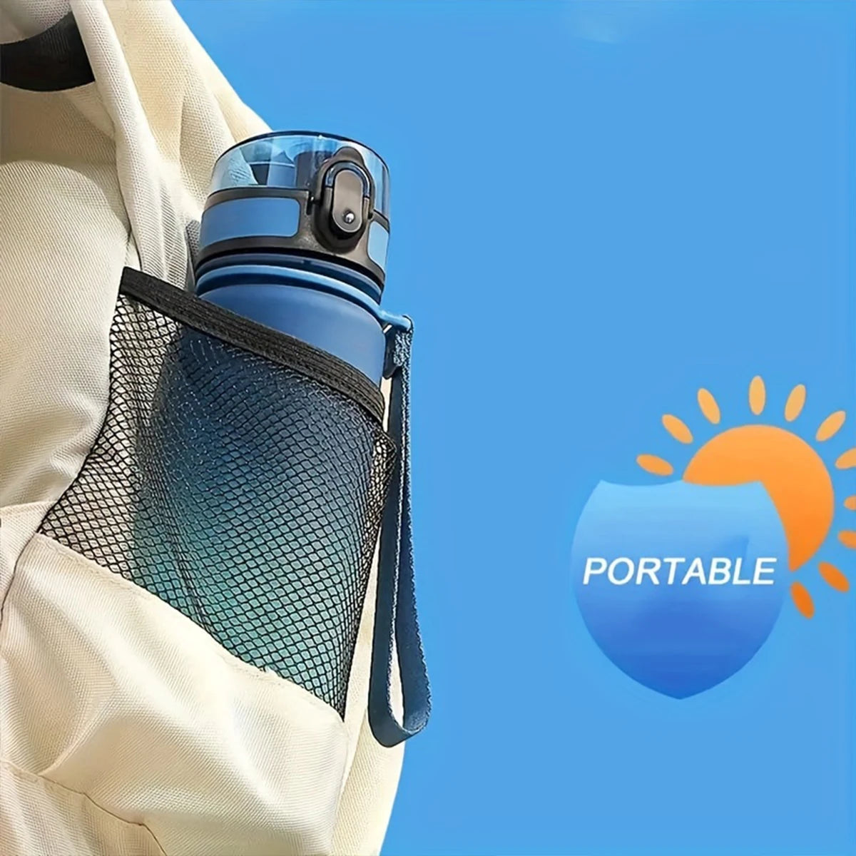 600ml to 1000ml Gradient Sports Water Bottle