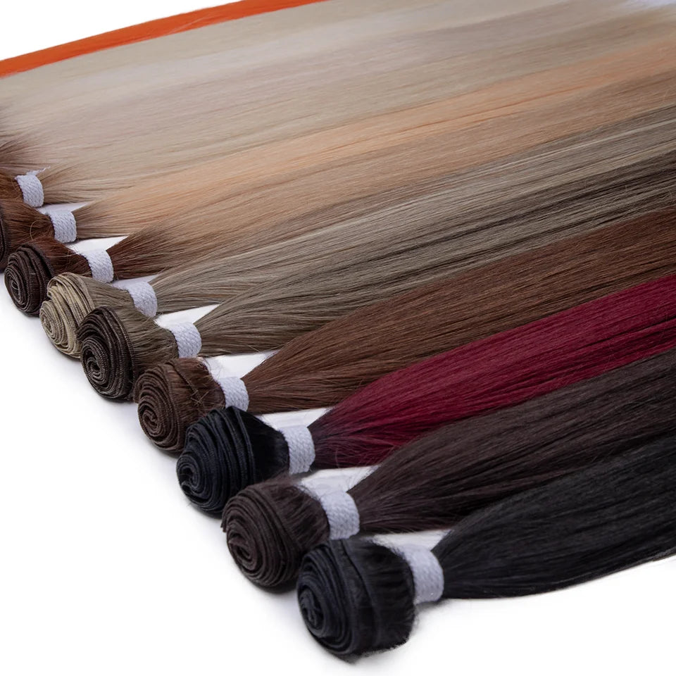 Super Long Yaki Straight Synthetic Hair Extensions