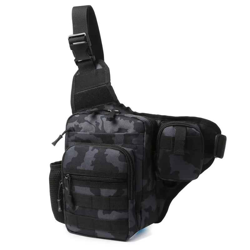 Men's Tactical MOLLE Crossbody Waist Pack