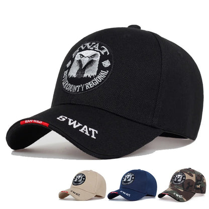 Unisex American Eagle Embroidered Trucker Baseball Cap