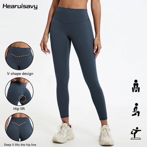 Hearuisavy Women's High Waist Soft Butt Lift Yoga Leggings