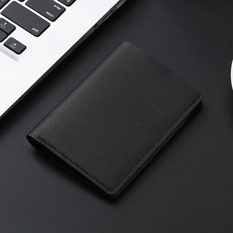 Homefish Women's Slim PU Leather Card and Coin Wallet