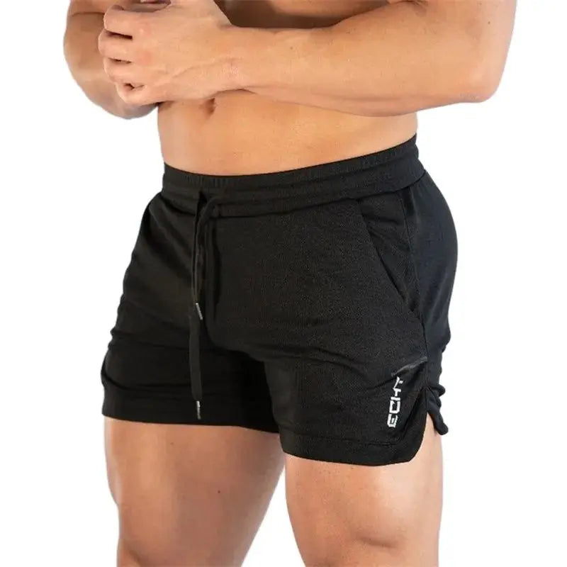 Men's Breathable Mesh Fitness Running Shorts