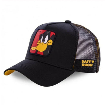 Unisex Anime Cartoon Snapback Trucker Baseball Cap