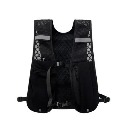 Lightweight Reflective Running Hydration Vest with Phone Pocket