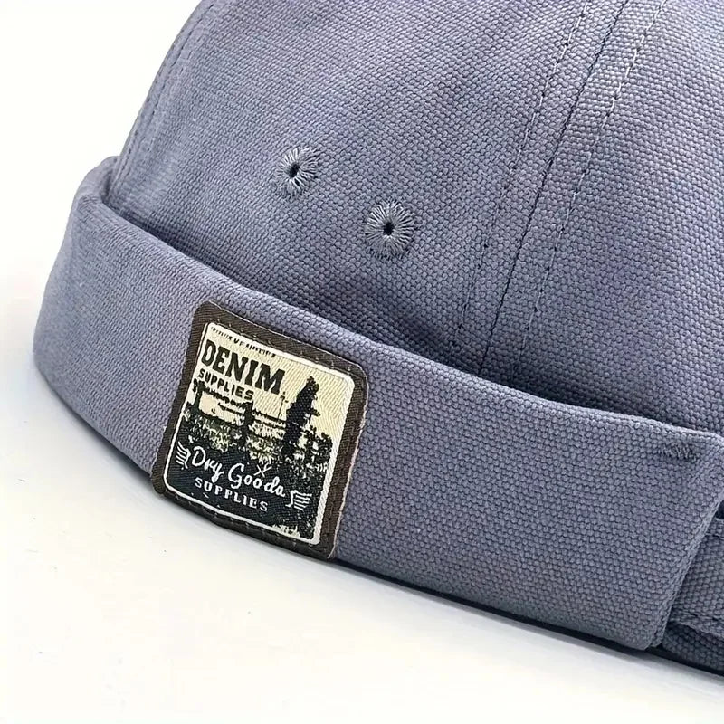 Unisex Vintage Brimless Docker Cap