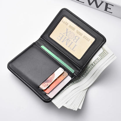 Men's Vertical Multi Card Mini Wallet