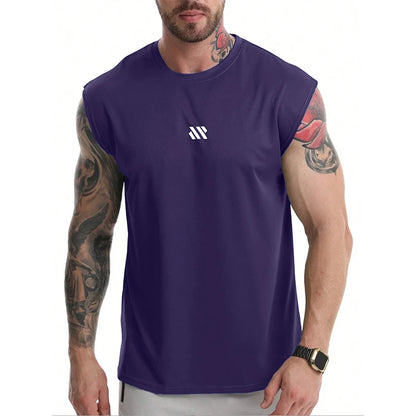 Men's Quick Dry Breathable Sleeveless Sports Shirt