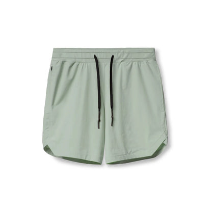 Men's Quick Dry Woven Running Fitness Shorts