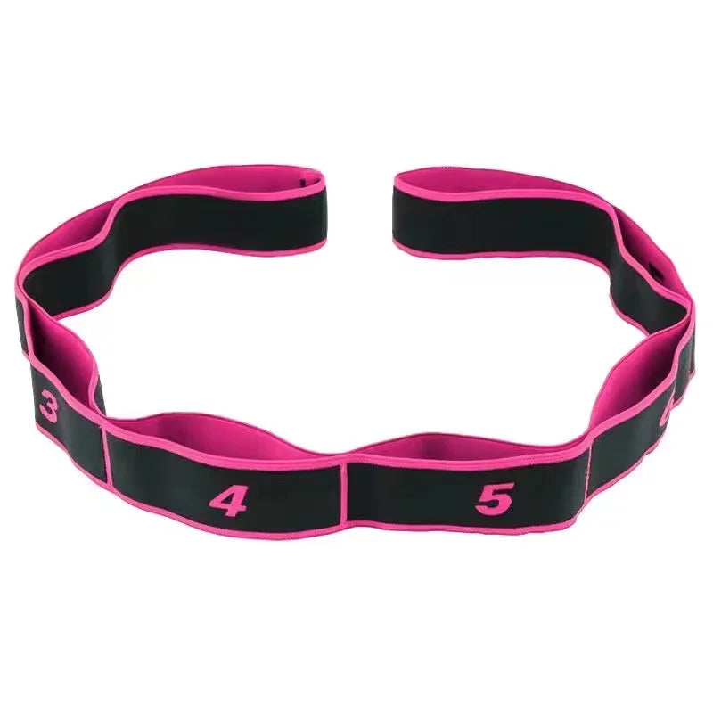 8 or 10 Section Yoga Stretch Resistance Band
