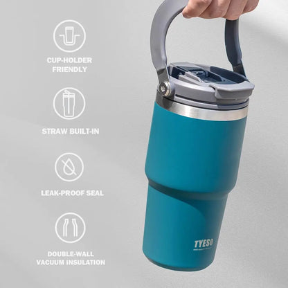 Tyeso 1200ml Stainless Steel Insulated Travel Tumbler