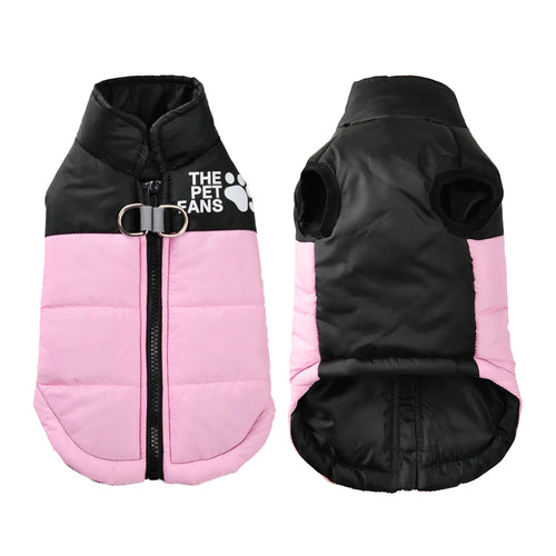 Warm Windproof Winter Dog Jacket for Small & Large Dogs