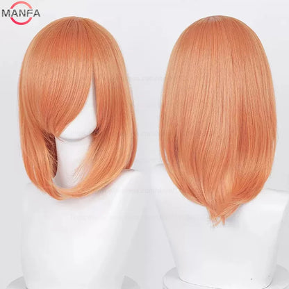 40cm Heat Resistant Anime Cosplay Wig with Bangs