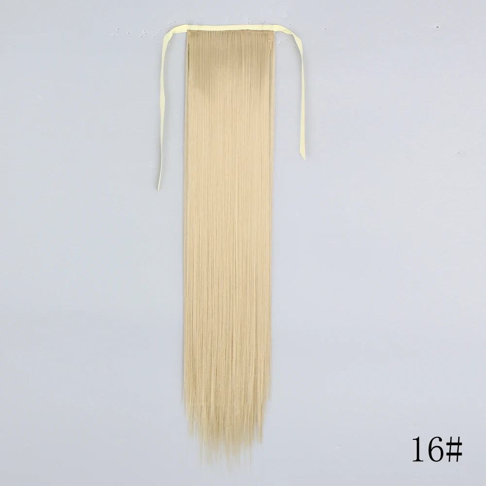 Long Straight Wrap Around Ponytail Hair Extension