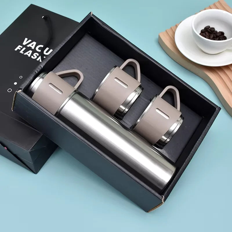 500ml Stainless Steel Vacuum Insulated Thermos Gift Set