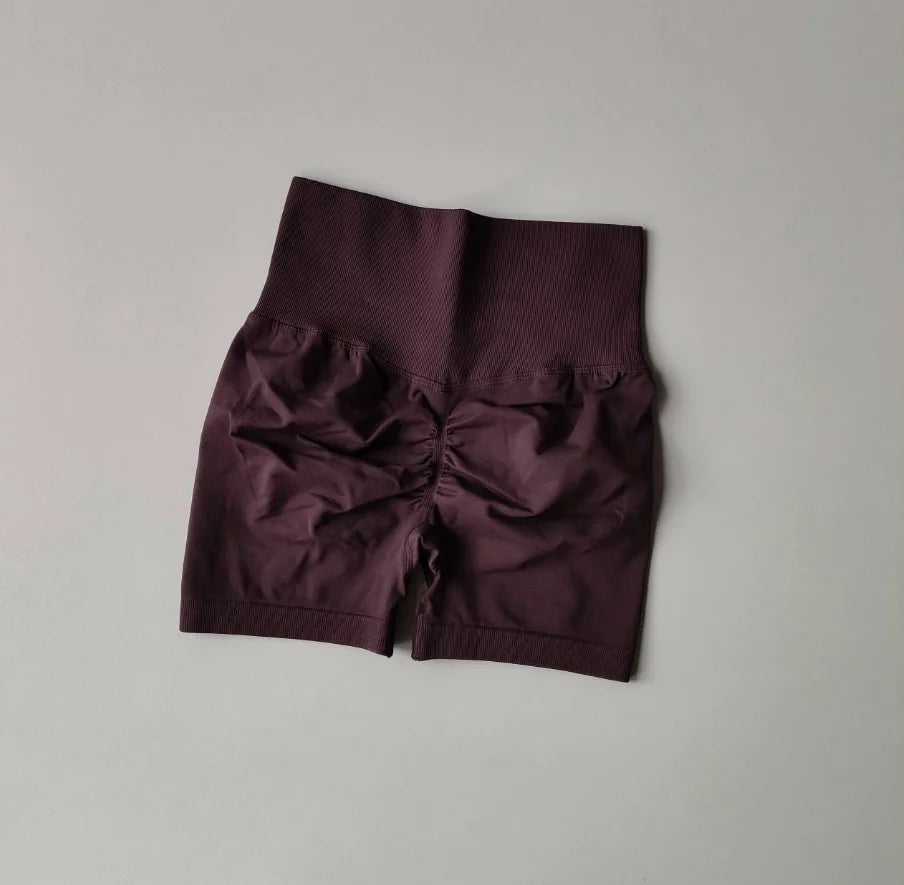 Women's High Waist Butt Lift Quick Dry Sports Shorts