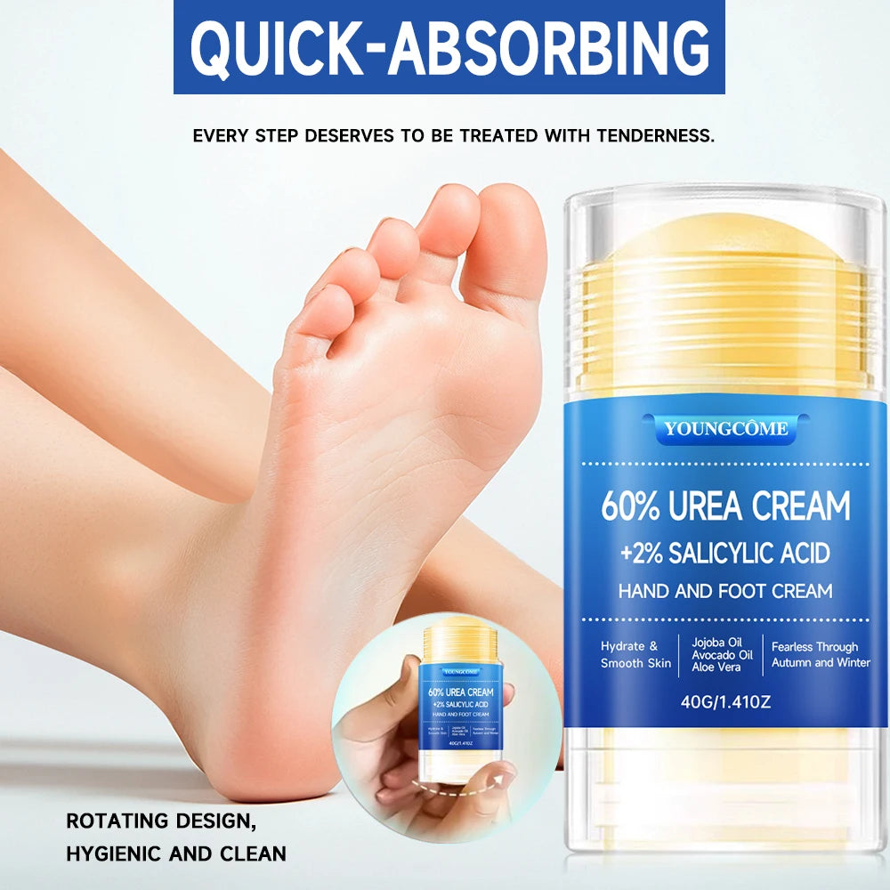 Urea Foot and Hand Cream with Salicylic Acid and Tea Tree