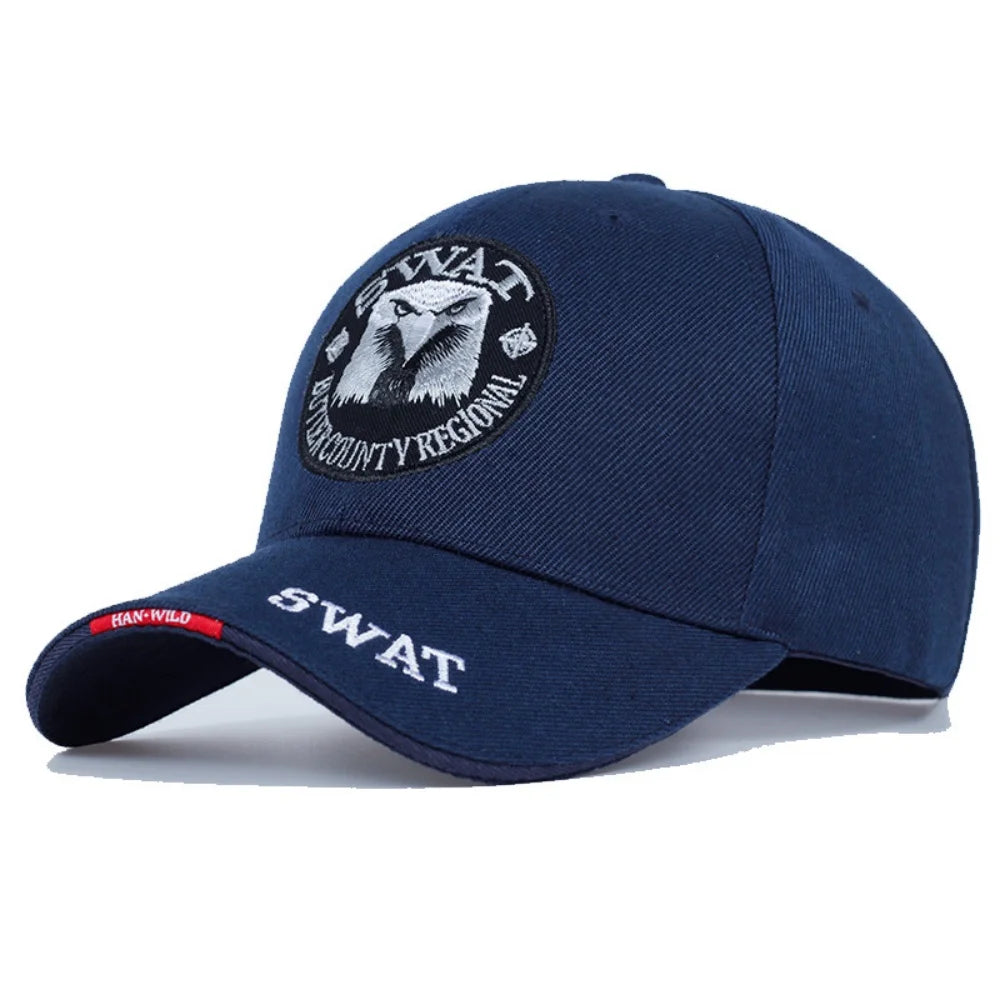 Unisex American Eagle Embroidered Trucker Baseball Cap