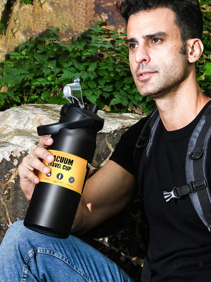 304 Stainless Steel Insulated Sports Tumbler with Straw