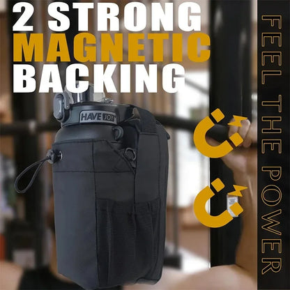 Large Capacity Magnetic Gym Bag with Phone and Water Bottle Pocket