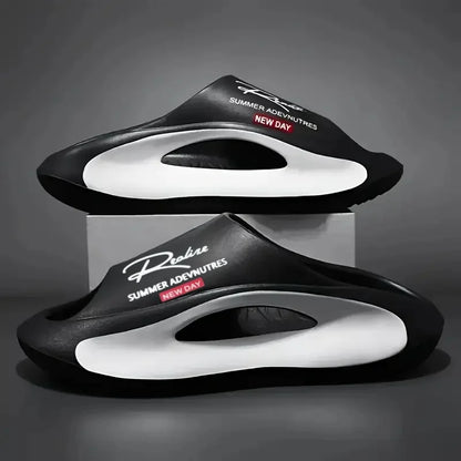 Lightweight EVA Cartoon Slides for Men Indoor & Outdoor Use