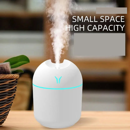 250ML USB Mini Air Humidifier Aroma Diffuser for Home & Car