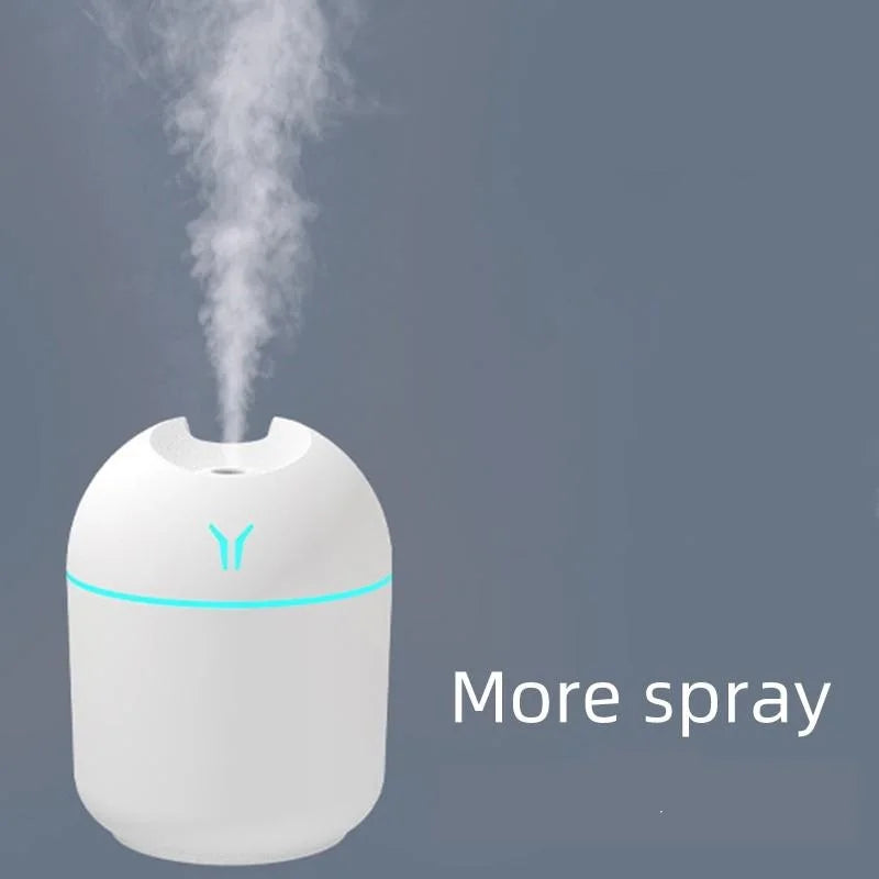 250ML USB Mini Air Humidifier Aroma Diffuser for Home & Car