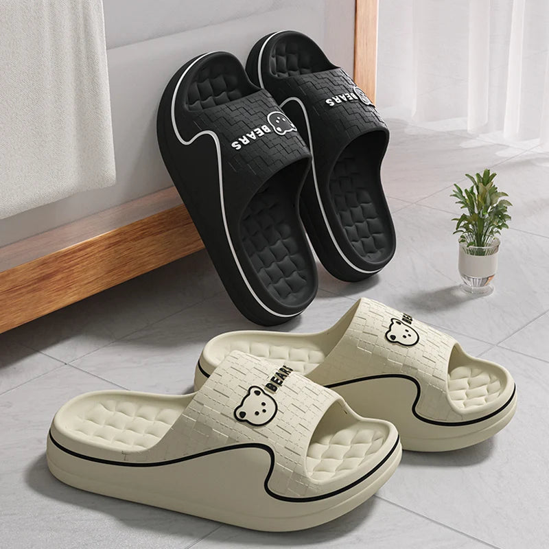 Cute Cartoon EVA Slippers for Women Soft Non Slip Summer Shoes